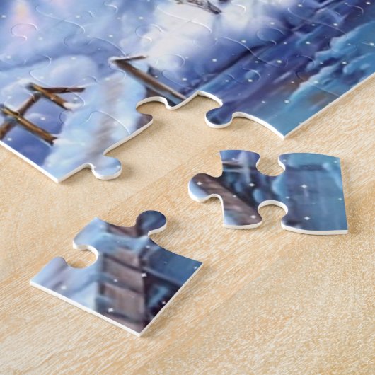 Winter Thmet Puzzle Legpuzzel (Zijkant)