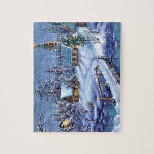 Winter Thmet Puzzle Legpuzzel (Verticaal)