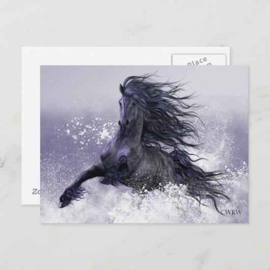 Winter Thunder Briefkaart (Voorkant / Achterkant)