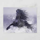 Winter Thunder Briefkaart (Voorkant)