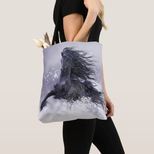 Winter Thunder Canvas tas (Dichtbij)