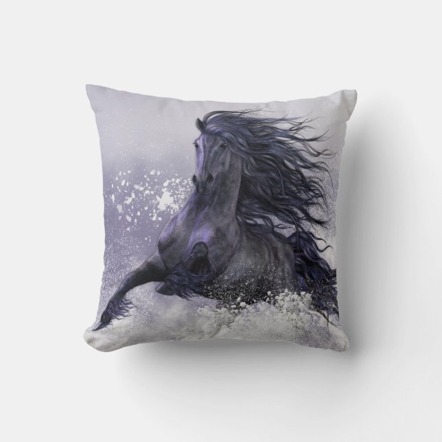 Winter Thunder Designer Pillow Kussen (Voorkant)