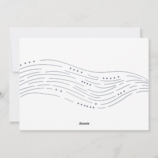 Winter Tidings | Enkelvoudige fotowandwens Feestdagenkaart (Achterkant)