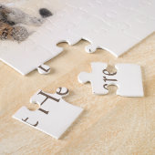 Winter Tigers aangepaste puzzel Legpuzzel (Zijkant)