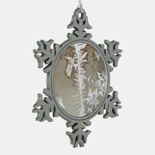 Winter Tin Sneeuwvlok Ornament (Links)