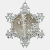 Winter Tin Sneeuwvlok Ornament (Voorkant)