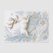 Winter to Spring Stag Chasing Butterfly Tissuepapier (Voorkant)