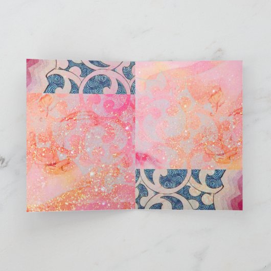 WINTER TORTELDUIFJES / Happy Valentine Day Feestdagen Kaart (Binnen)