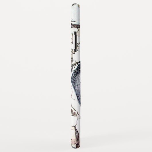 WINTER-TORTELDUIFJES IN SNEEUW Case-Mate iPhone CASE (Achterkant/rechts)