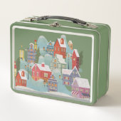 Winter Town Kerstmis (Voorkant)