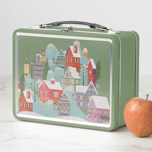 Winter Town Kerstmis (In situ)