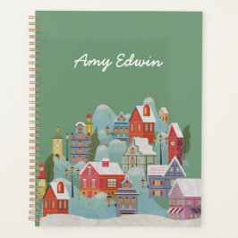 Winter Town Kerstmis Planner