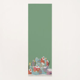 Winter Town Kerstmis Yogamat