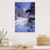 Winter Tracks Poster (Keuken)