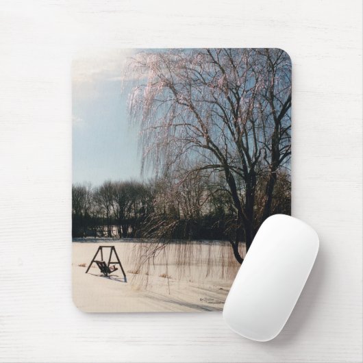 Winter Tranquility Mousepad Muismat (Met muis)