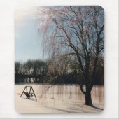 Winter Tranquility Mousepad Muismat (Voorkant)