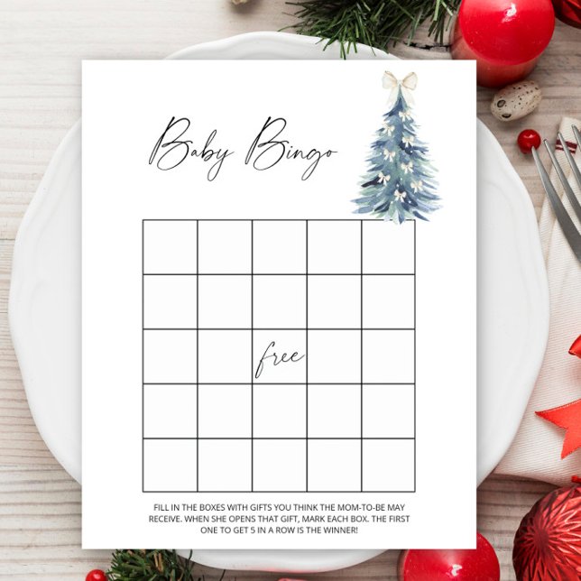 Winter tree baby bingo game (Creator heeft geüpload)