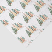 Winter Tree background Tissuepapier (Detail)