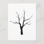 Winter Tree Black and White Set Briefkaart (Voorkant)