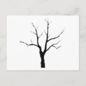 Winter Tree Black and White Set Briefkaart (Voorkant)