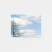 Winter Tree Blue Cloud Sky Post-it® Notes (Voorkant)