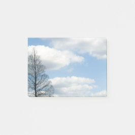 Winter Tree Blue Cloud Sky Post-it® Notes