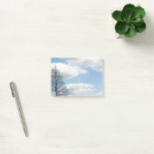 Winter Tree Blue Cloud Sky Post-it® Notes (Kantoor)