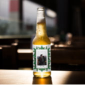 Winter Tree Branches Bier Etiket