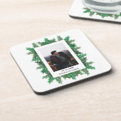 Winter Tree Branches Bier Onderzetter (Linkerzijde)