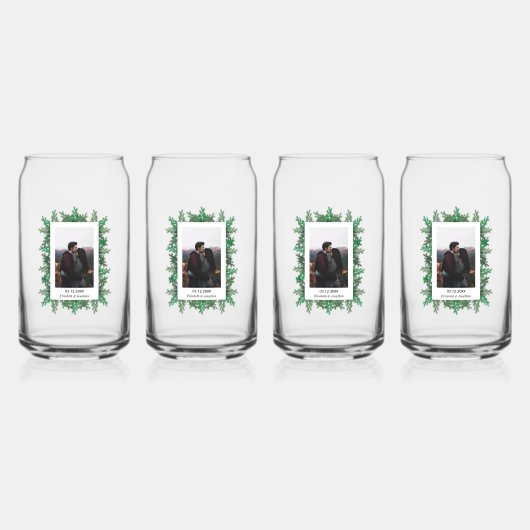 Winter Tree Branches Blikvorm Glas (Voorkant)