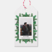 Winter Tree Branches Cadeaulabel (Voorkant)