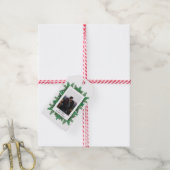 Winter Tree Branches Cadeaulabel (Met Touw)