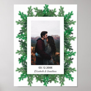 Winter Tree Branches Poster