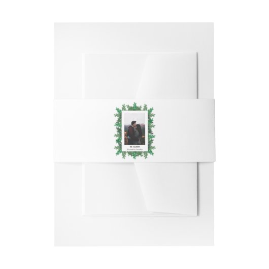 Winter Tree Branches Uitnodigingen Wikkel (Voorkant Voorbeeld)