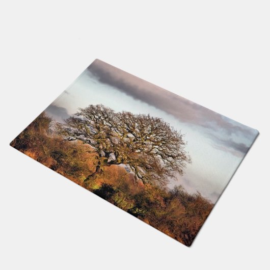 WINTER TREE DEURMAT (Schuin)