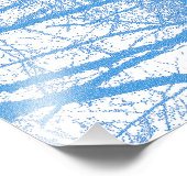 WINTER TREE FOTO AFDRUK (Hoek)