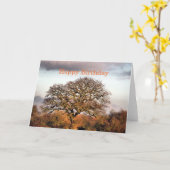 WINTER TREE KAART (Gele Bloem)