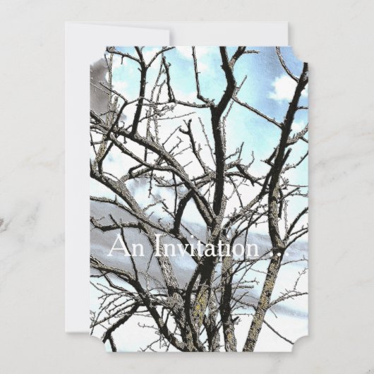 WINTER TREE KAART (Voorkant)