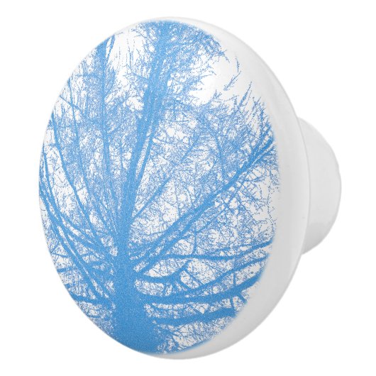 WINTER TREE KERAMISCHE KNOP (Rechts)