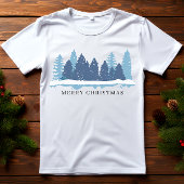 Winter Tree kerst T-shirt