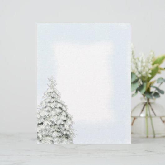 Winter Tree Letterhead (Staand voorkant)