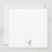 Winter Tree Mandala Art Kaart (Achterkant)