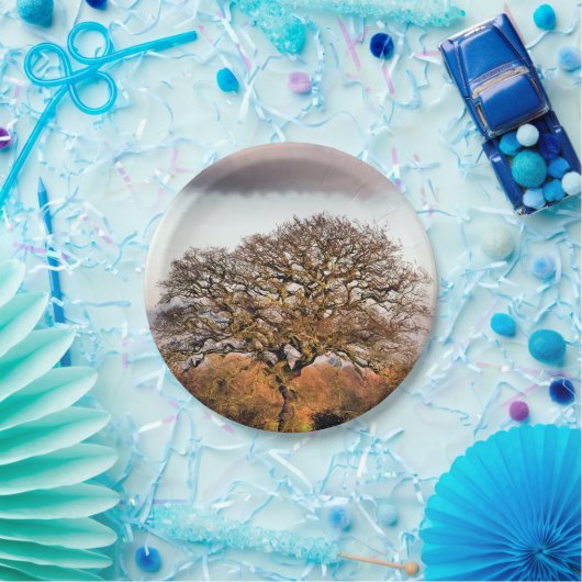 WINTER TREE PAPIEREN BORDJE (Feest)