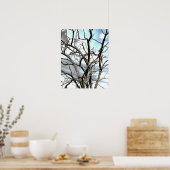WINTER TREE POSTER (Keuken)