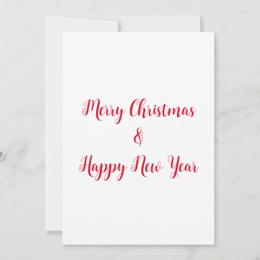 Winter Tree  Rode Truck Kerstfeest Kaart (Achterkant)