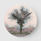 WINTER TREE RONDE KLOK (Voorkant)