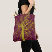 Winter Tree Silhouette Tote Bag (Dichtbij)