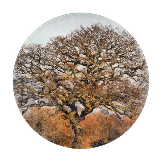 WINTER TREE SNIJPLANK (Voorkant)