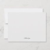 Winter Tree Snowflake Save the Date Notice Kaart (Achterkant)