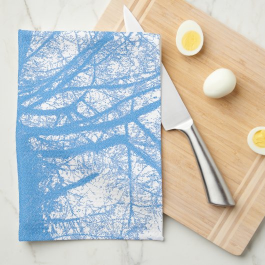 WINTER TREE THEEDOEK (Quarter Fold)